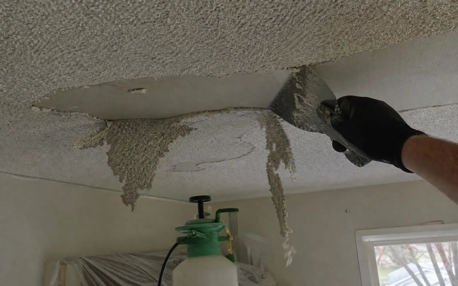 Acoustic, Stucco and Cottage Cheese Ceiling Removal in Austin, TX